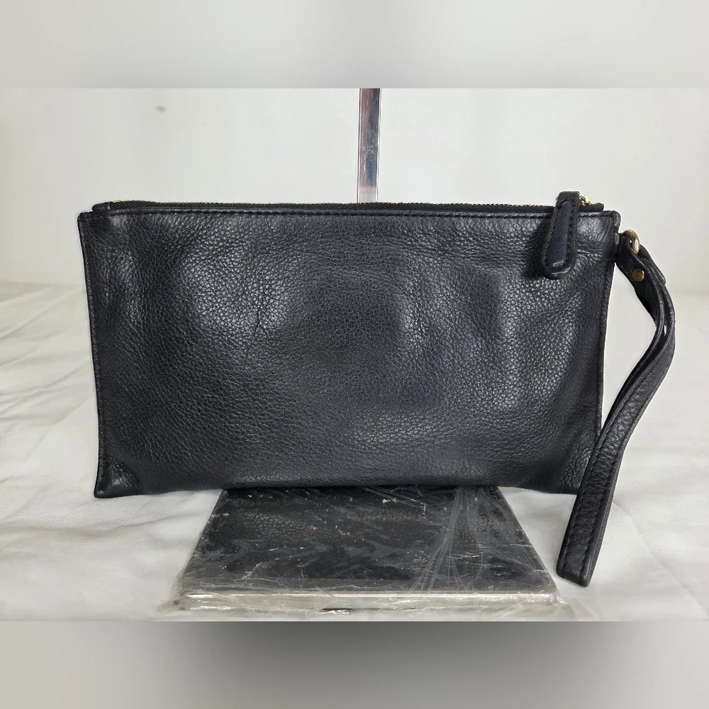 Michael Michael Kors Black and Gold Women's Clutch - Picture 3 of 11